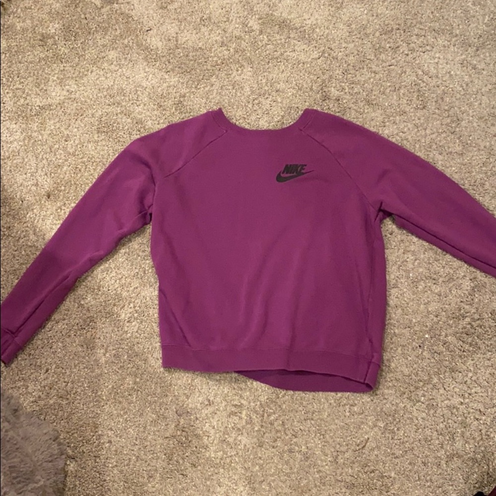 Nike purple sweatshirt for sale!!